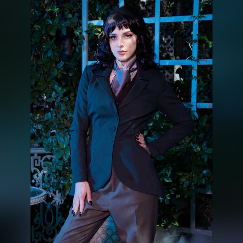 ISO LFEN Victor Peplum Blazer Small